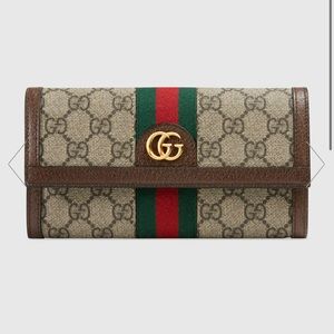 Gucci Ophidia GG Supreme continental wallet
